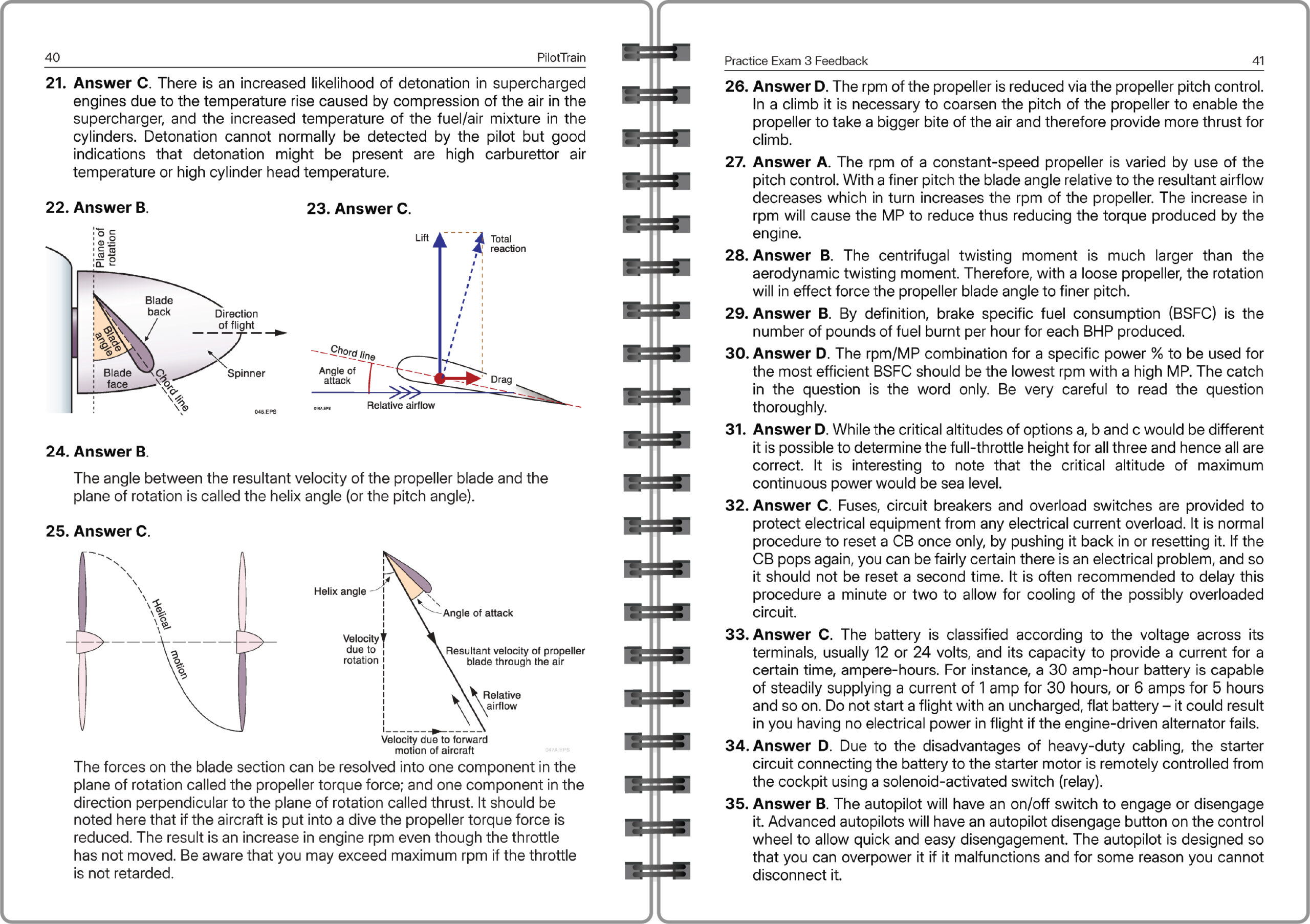 CPL: 4 Practice Exams (Aircraft General Knowledge) 4 CYSA2@8x 100 scaled